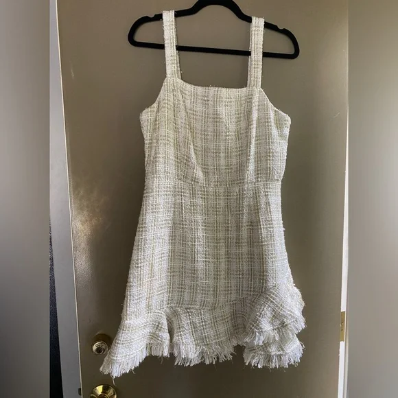 Aqua | Dresses | Aqua Holiday Tweed Dress | Poshmark